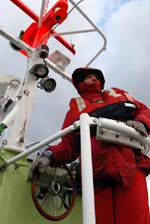 Tochterboot des Seenotrettungskreuzers SRK „Hermann Rudolf Meyer“